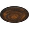 Ekena Millwork Temple Ceiling Medallion (Fits Canopies up to 9 1/4"), Hand-Painted Rust, 24"OD x 1 5/8"P CM24TERUS - alternate 4